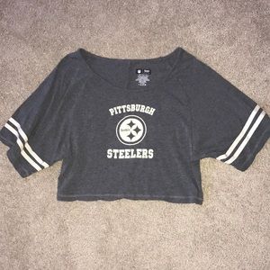 Pittsburgh Steelers crop top